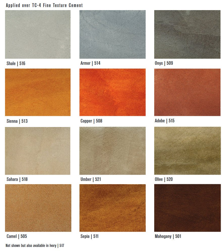 Color Options for Decorative Concrete