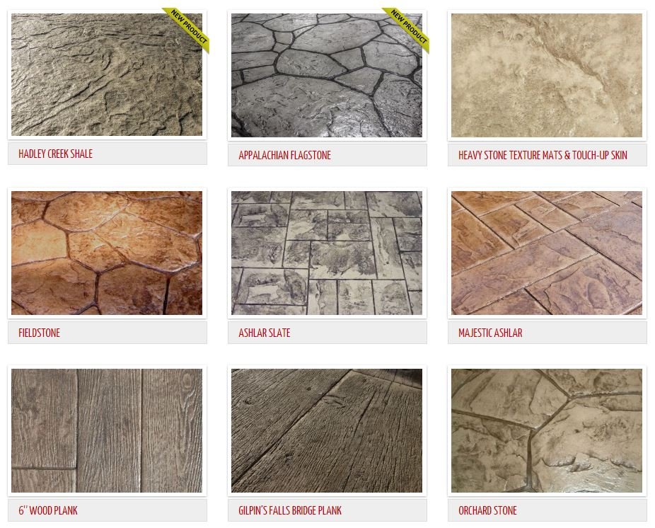 Stamped Concrete Process